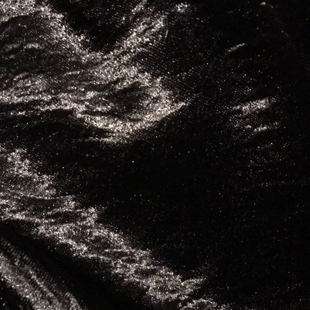 BLACK BELTED/OPEN CRINKLE FINISHED KIMONO SPLIT SLEEVE AND SIDES - Picture 5 of 5